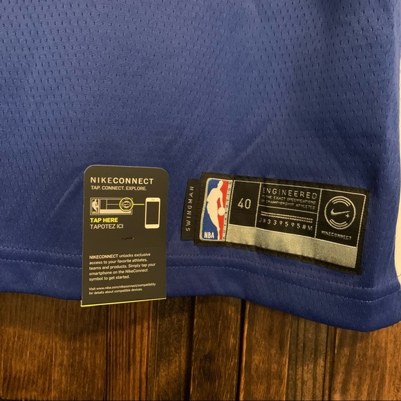 SOLD NWT Nike Nate Robinson Golden State Warriors #2 Blue NBA Swingman Jersey 40 - Picture 5 of 7